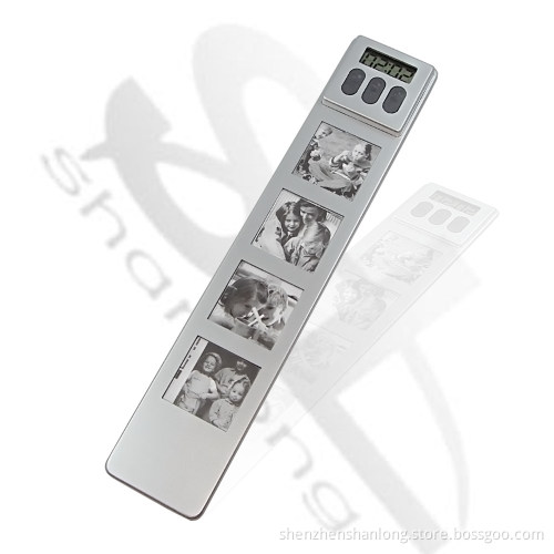 Book Mark with Photo Frame and Clock